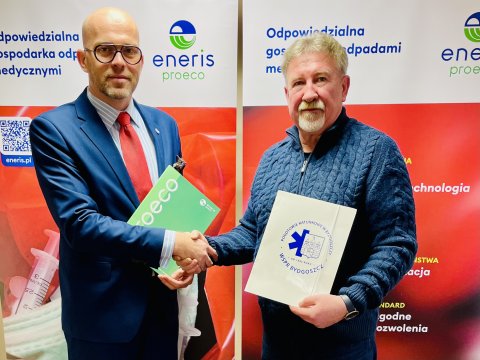 ENERIS Proeco i Wojewódzka Stacja Pogotowia Ratunkowego w Bydgoszczy podpisały umowę o współpracy!