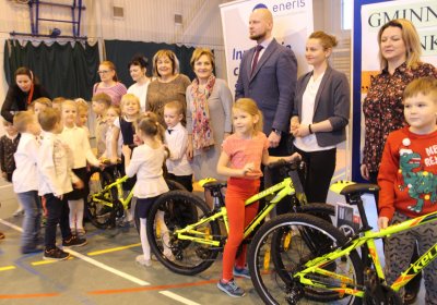 7 rowerów dla Szkoły Podstawowej w Łęgowie
