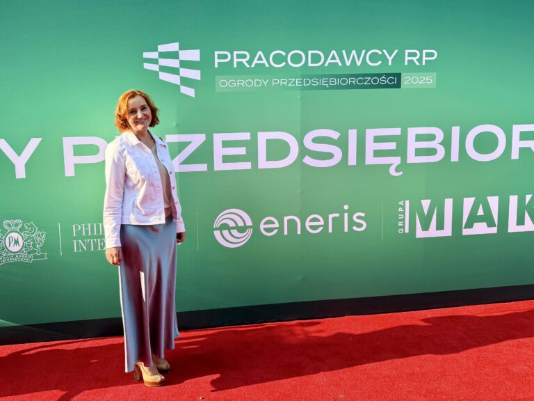Dorota Włoch na Ogrodach Przedsiębiorczości